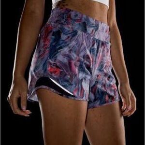 Lululemon Hotty Hot High Rise 4” Atmospheric Purple